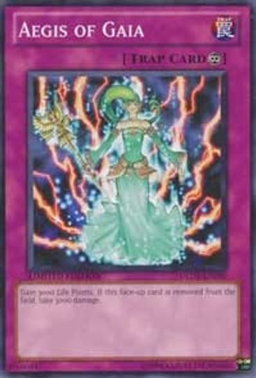 Aegis of Gaia (GLD3-EN050) [Gold Series 3]