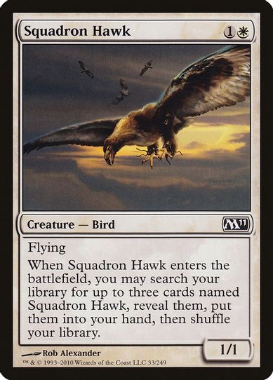 Squadron Hawk (33) [Magic 2011 (M11)]