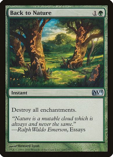 Back to Nature (164) [Magic 2011 (M11)]