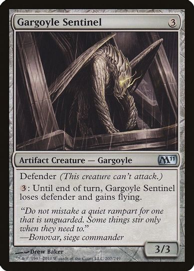 Gargoyle Sentinel [Magic 2011 (M11)]