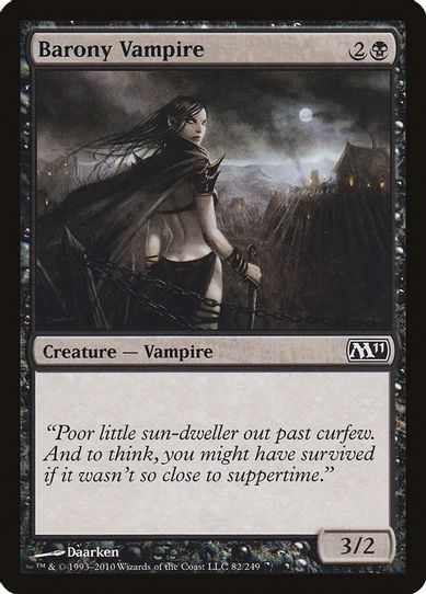 Barony Vampire [Magic 2011 (M11)]