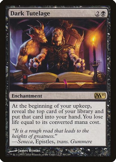 Dark Tutelage [Magic 2011 (M11)]