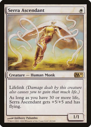 Serra Ascendant (28) [Magic 2011 (M11)]