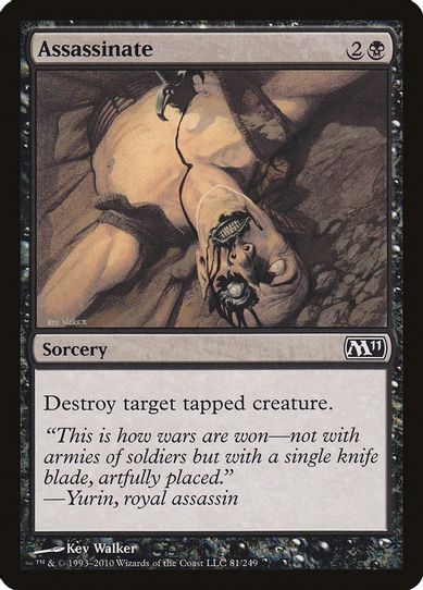 Assassinate (81) [Magic 2011 (M11)]