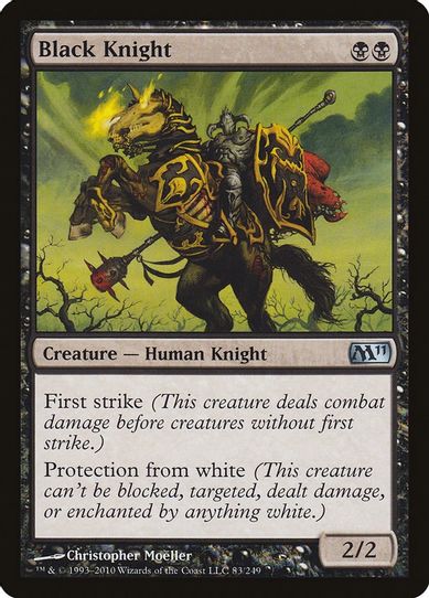 Black Knight (83) [Magic 2011 (M11)]