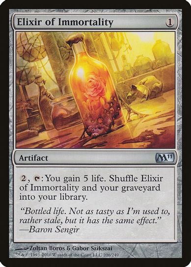 Elixir of Immortality [Magic 2011 (M11)]