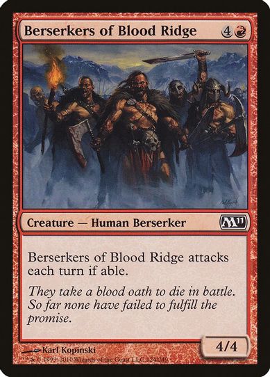 Berserkers of Blood Ridge [Magic 2011 (M11)]