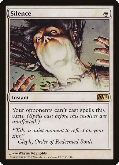 Silence (30) [Magic 2011 (M11)]