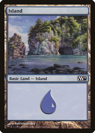 Island (234) [Magic 2011 (M11)]