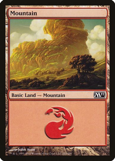 Mountain (243) [Magic 2011 (M11)]