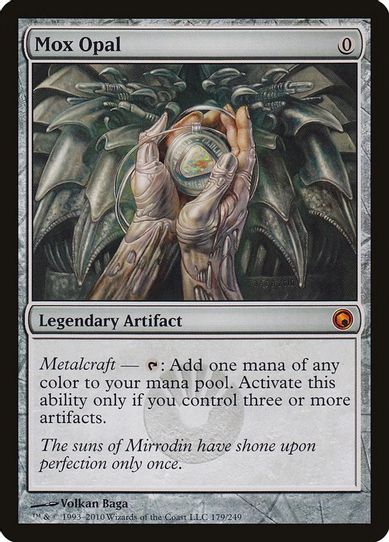 Mox Opal (179) [Scars of Mirrodin]