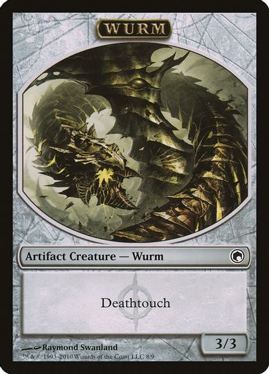 Wurm Token (Deathtouch) [Scars of Mirrodin]