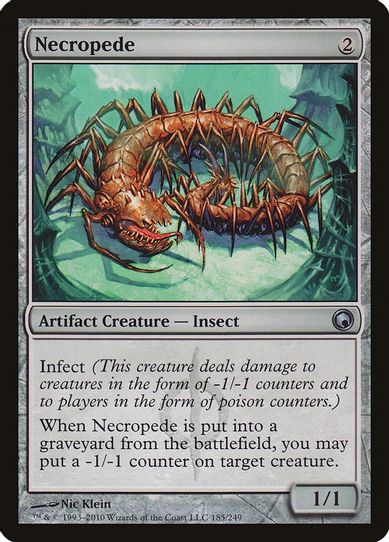 Necropede (185) [Scars of Mirrodin]