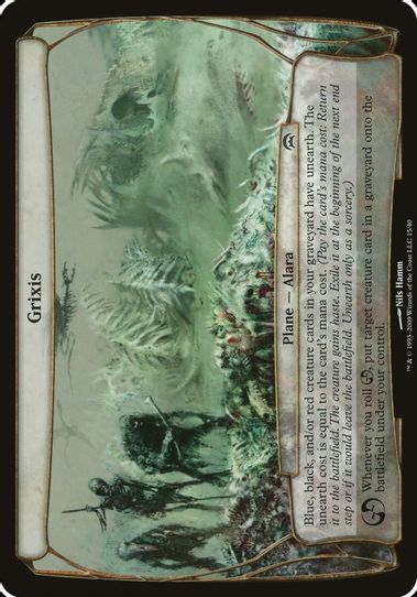 Grixis (Planechase) [Oversize Cards]
