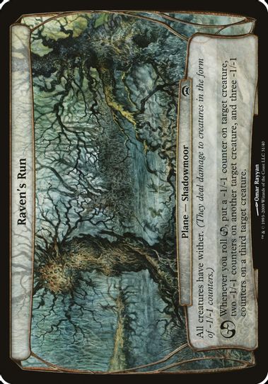 Raven's Run (Planechase) [Oversize Cards]