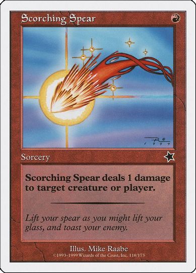 Scorching Spear (116) [Starter 1999]
