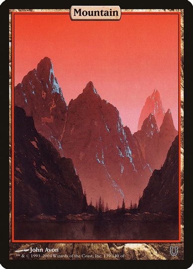 Mountain - Full Art (139) [Unhinged]