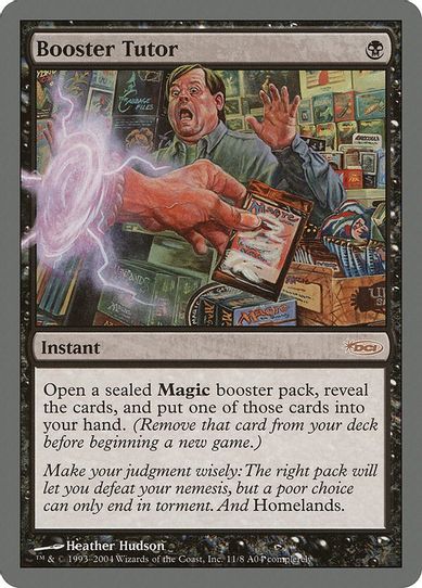 Booster Tutor [Arena Promos]