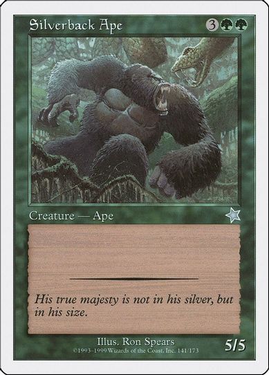 Silverback Ape (141) [Starter 1999]