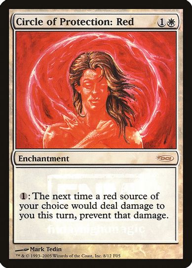 Circle of Protection: Red (8) [FNM Promos]