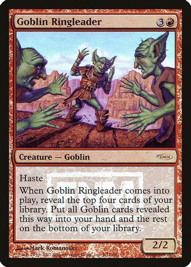 Goblin Ringleader [FNM Promos]