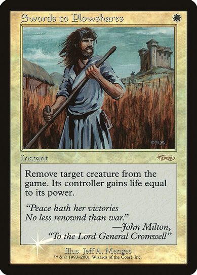 Swords to Plowshares [FNM Promos]