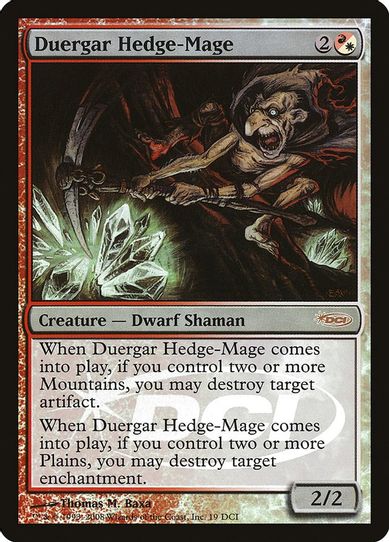 Duergar Hedge-Mage [WPN & Gateway Promos]