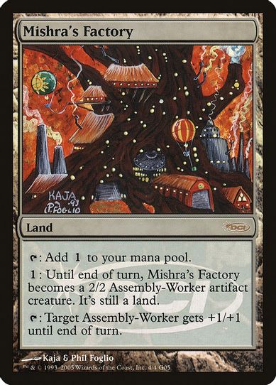 Mishra's Factory [Judge Promos]