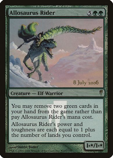 Allosaurus Rider (30) [Prerelease Cards]