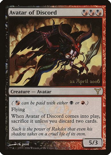 Avatar of Discord (29) [Prerelease Cards]