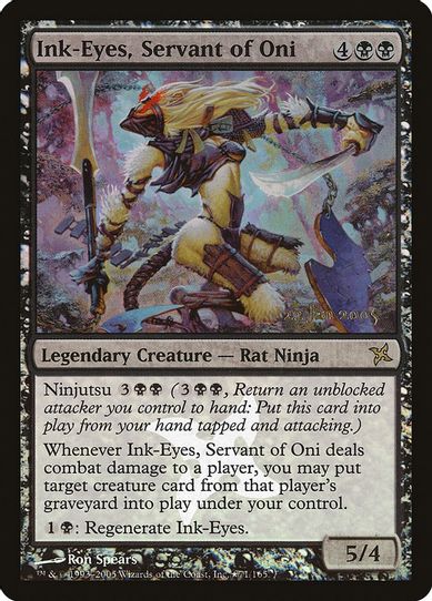 Ink-Eyes, Servant of Oni (25) [Prerelease Cards]