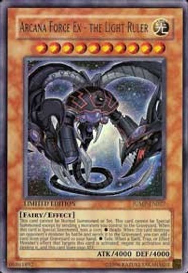 Arcana Force Ex - the Light Ruler (JUMP-EN027) [Shonen Jump Magazine Promos]