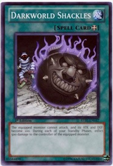 Darkworld Shackles (STBL-EN057) [Starstrike Blast]