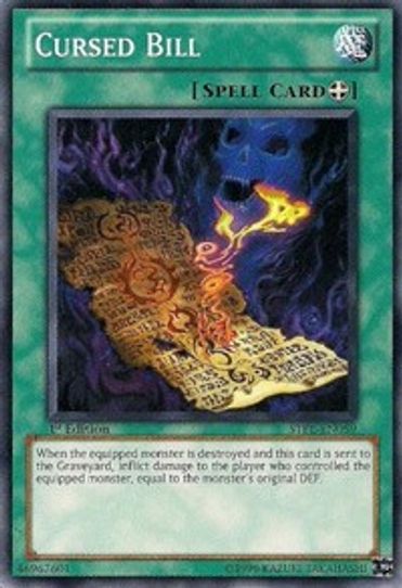 Cursed Bill (STBL-EN059) [Starstrike Blast]