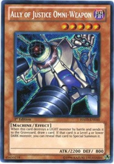 Ally of Justice Omni-Weapon (HA03-EN050) [Hidden Arsenal 3]