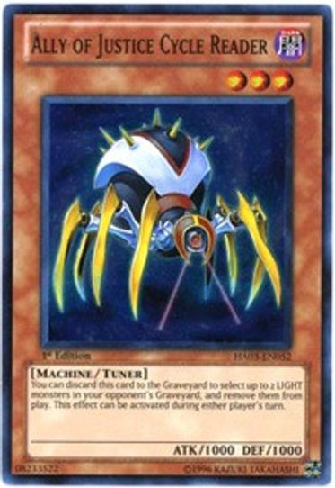 Ally of Justice Cycle Reader (HA03-EN052) [Hidden Arsenal 3]
