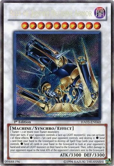 Ally of Justice Decisive Armor (HA03-EN060) [Hidden Arsenal 3]