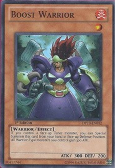 Boost Warrior (DP10-EN012) [Duelist Pack 10: Yusei 3]