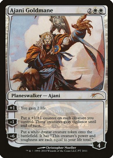 Ajani Goldmane ( Pro Tour) [Pro Tour Promos]