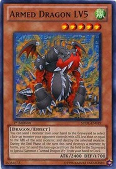 Armed Dragon LV (SDDL-EN019) [Structure Deck: Dragunity Legion]
