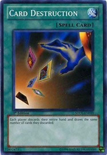 Card Destruction (SDDL-EN030) [Structure Deck: Dragunity Legion]