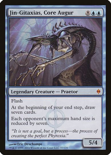 Jin-Gitaxias, Core Augur (37) [New Phyrexia]