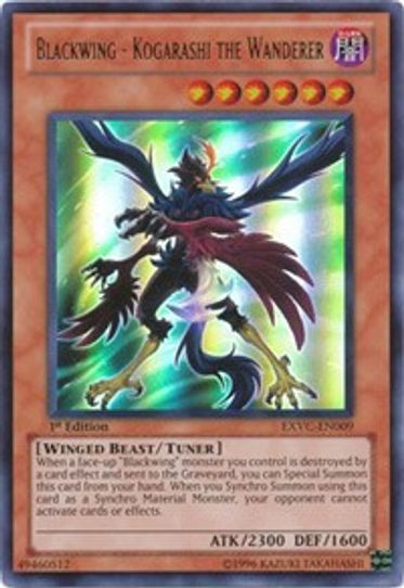 Blackwing - Kogarashi the Wanderer (EXVC-EN009) [Extreme Victory]