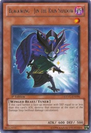Blackwing - Jin the Rain Shadow (EXVC-EN096) [Extreme Victory]