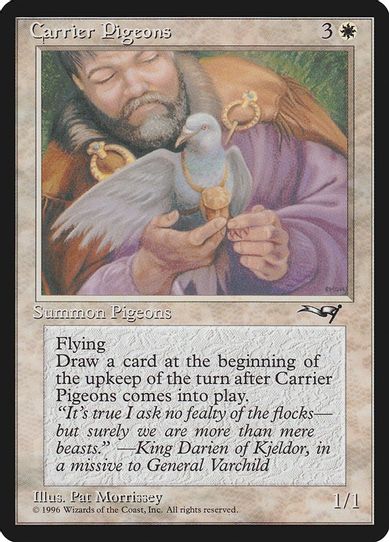 Carrier Pigeons (Hand) (126) [Alliances]