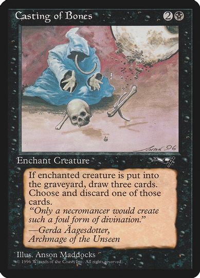 Casting of Bones (Hooded Figure) (3) [Alliances]