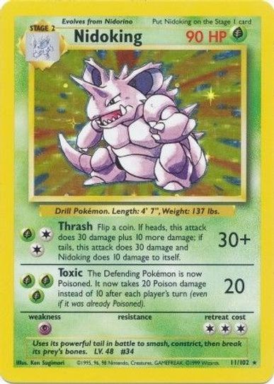 Nidoking (11/102) [Base Set]