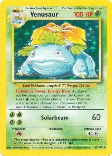 Venusaur (15/102) [Base Set]