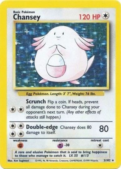 Chansey (3/102) [Base Set]