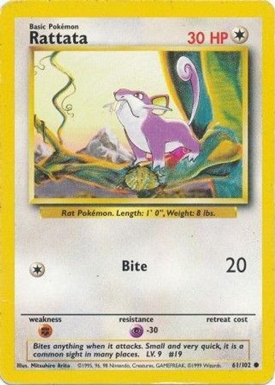 Rattata (61/102) [Base Set]